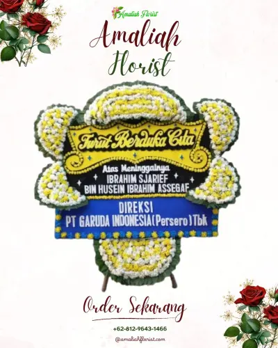 Papan Bunga Duka di Sidorejo Hilir