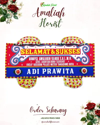 Karangan Bunga Ucapan Selamat di Sidorejo Hilir